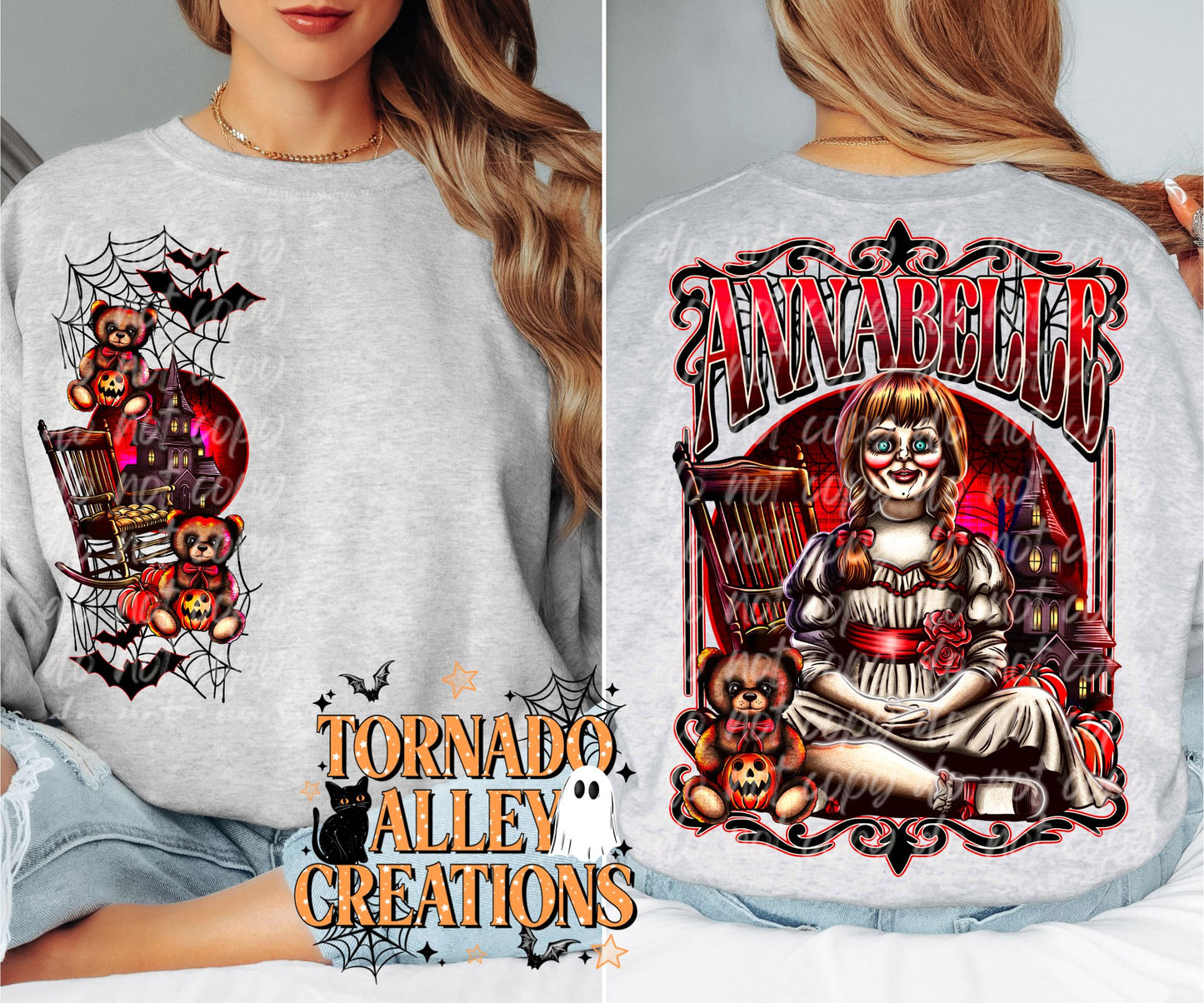 Spooky Doll Crewneck