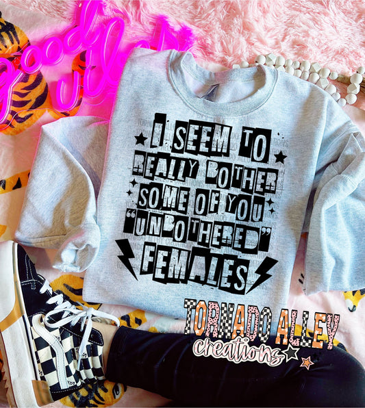 Unbothered Females Crewneck