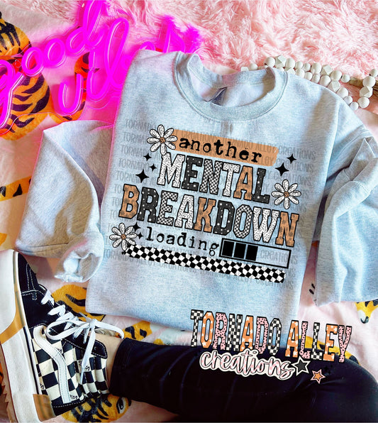 Mental Breakdown Loading Crewneck