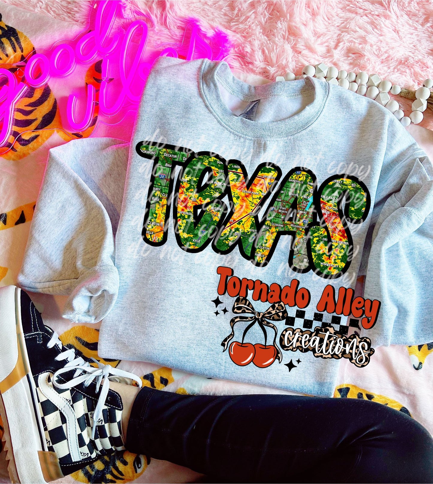 Texas Weather Radar Crewneck