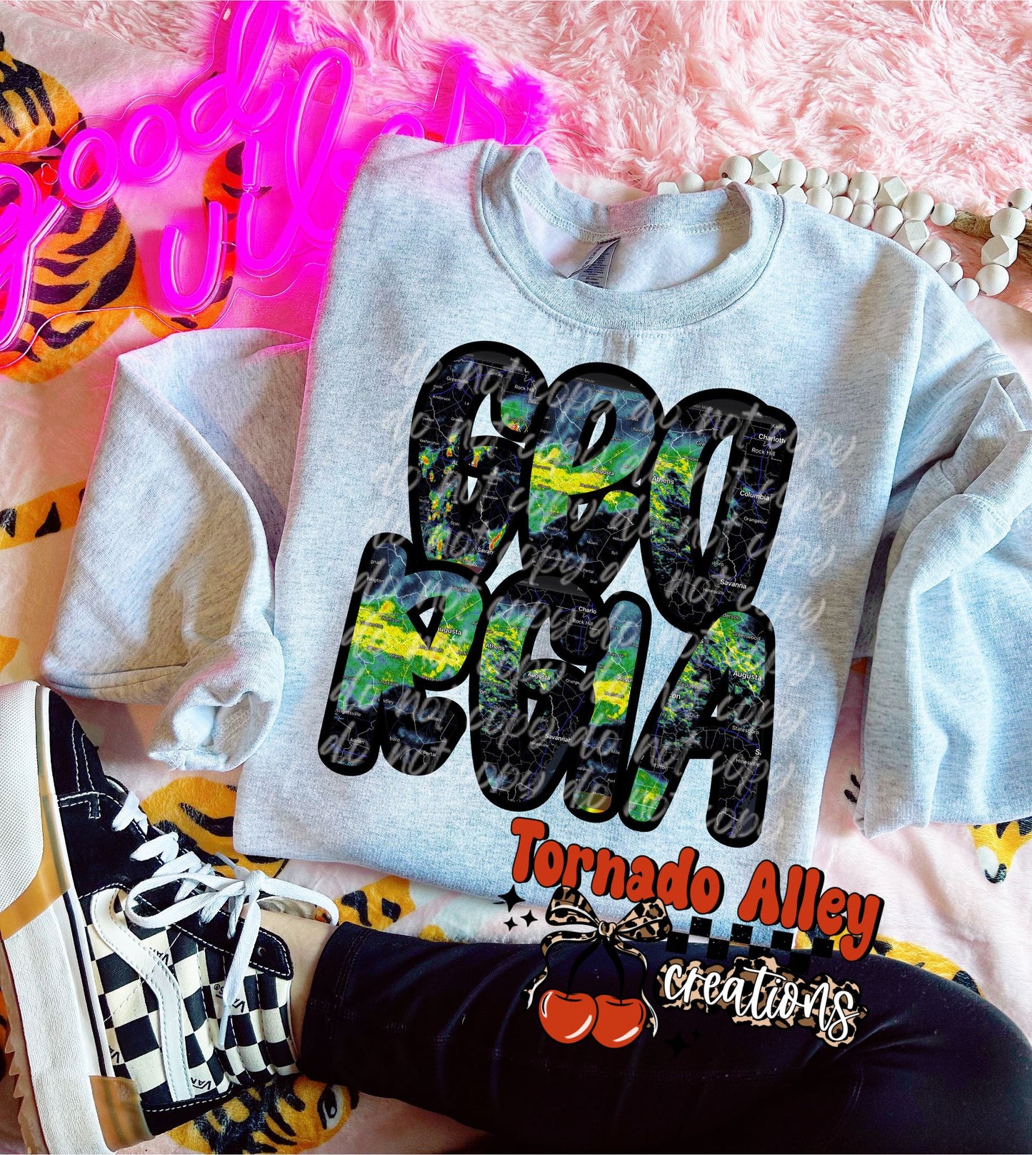 Georgia Weather Radar Crewneck
