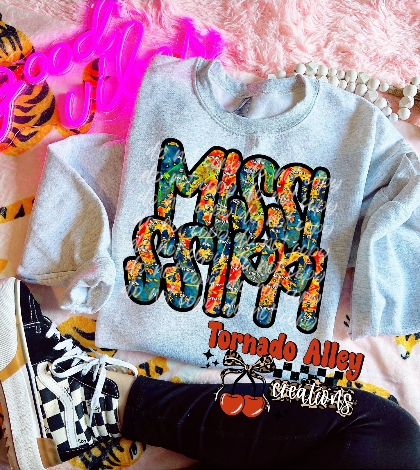 Mississippi Weather Radar Crewneck