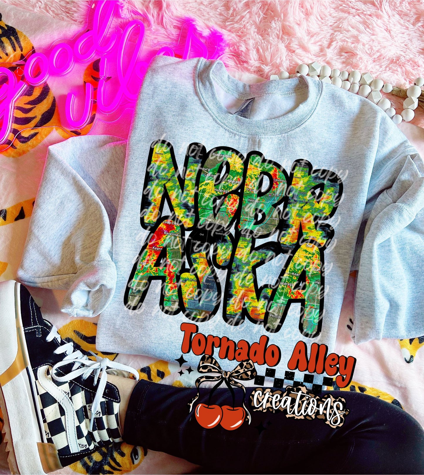 Nebraska Weather Radar Crewneck