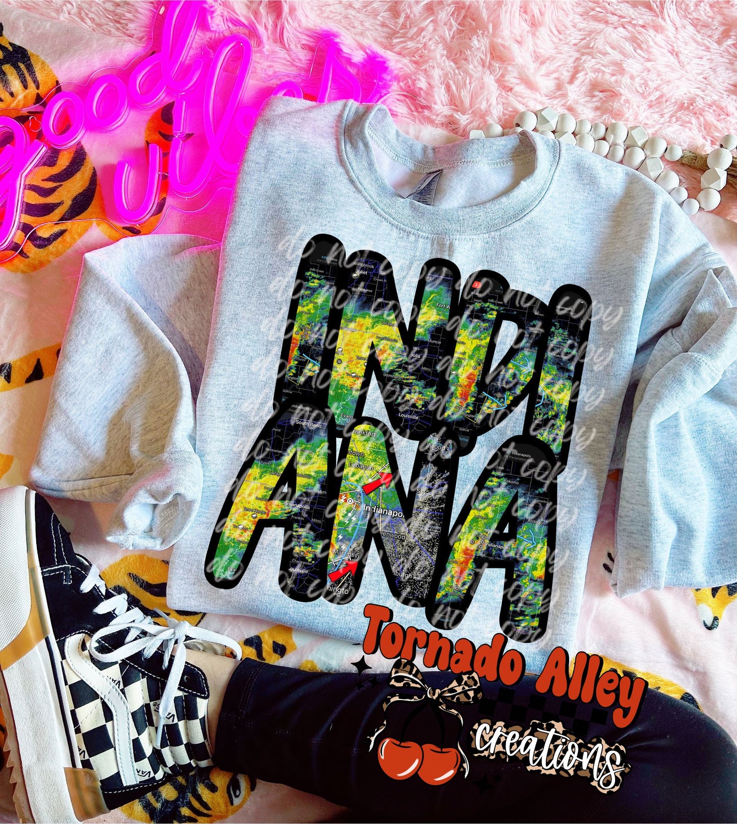 Indiana Weather Radar Crewneck