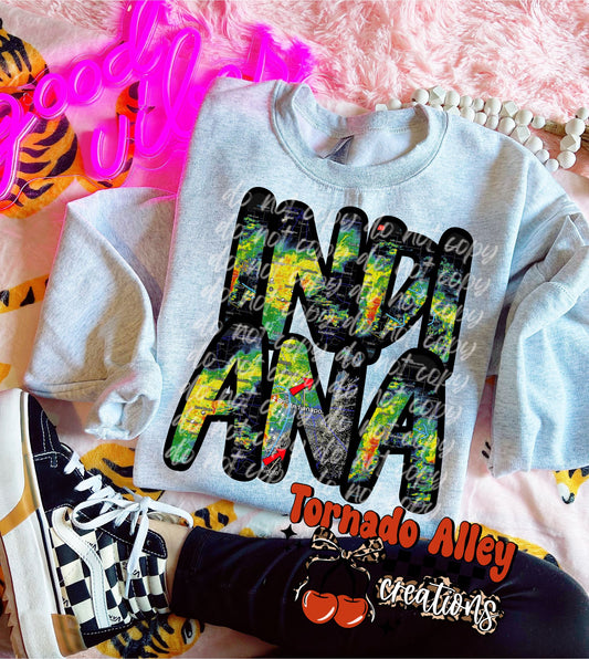 Indiana Weather Radar Crewneck