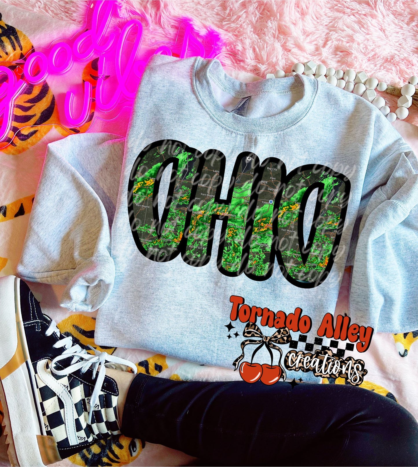 Ohio Weather Radar Crewneck