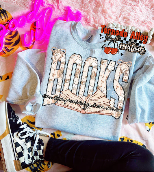 Contemporary Romance Books Crewneck