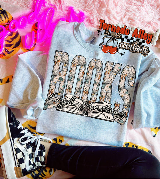 High Fantasy Books Crewneck