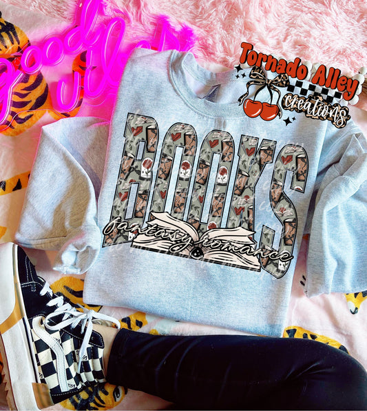 Fantasy Romance Books Crewneck