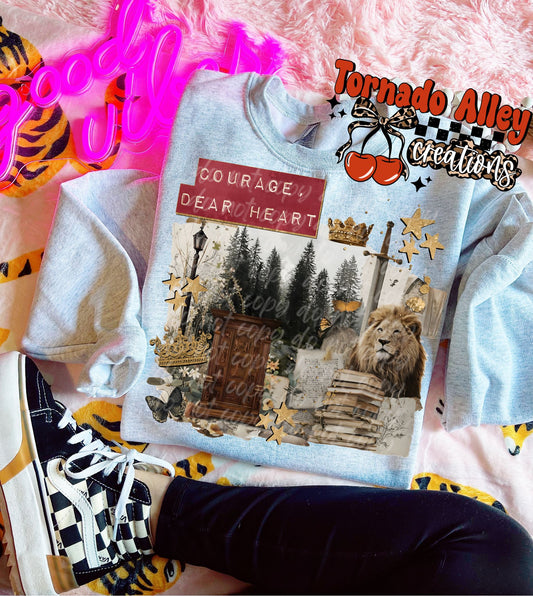 Courage Bookish Crewneck