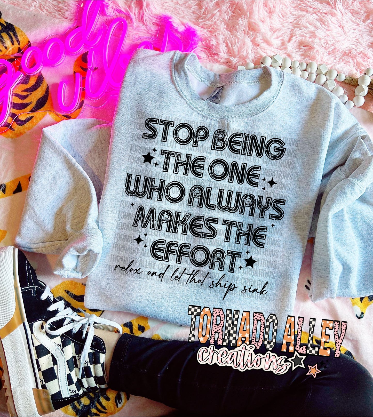 Relax And Let That Ship Sink Crewneck
