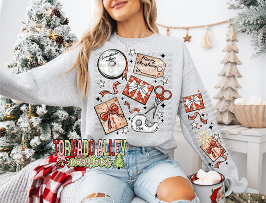 Christmas Gift Wrapping Crewneck