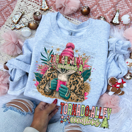 Cozy Boho Slasher Crewneck