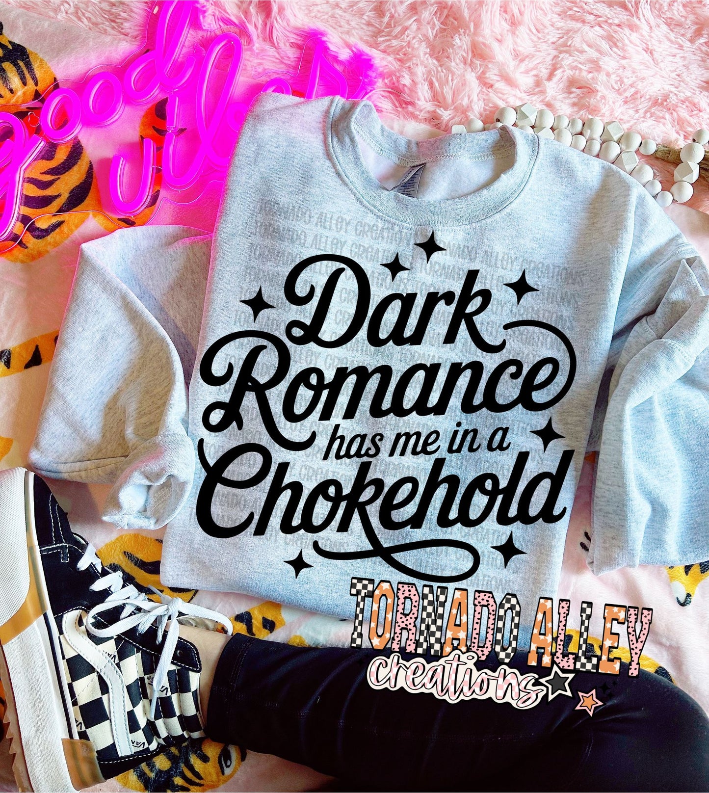 Dark Romance Chokehold Crewneck