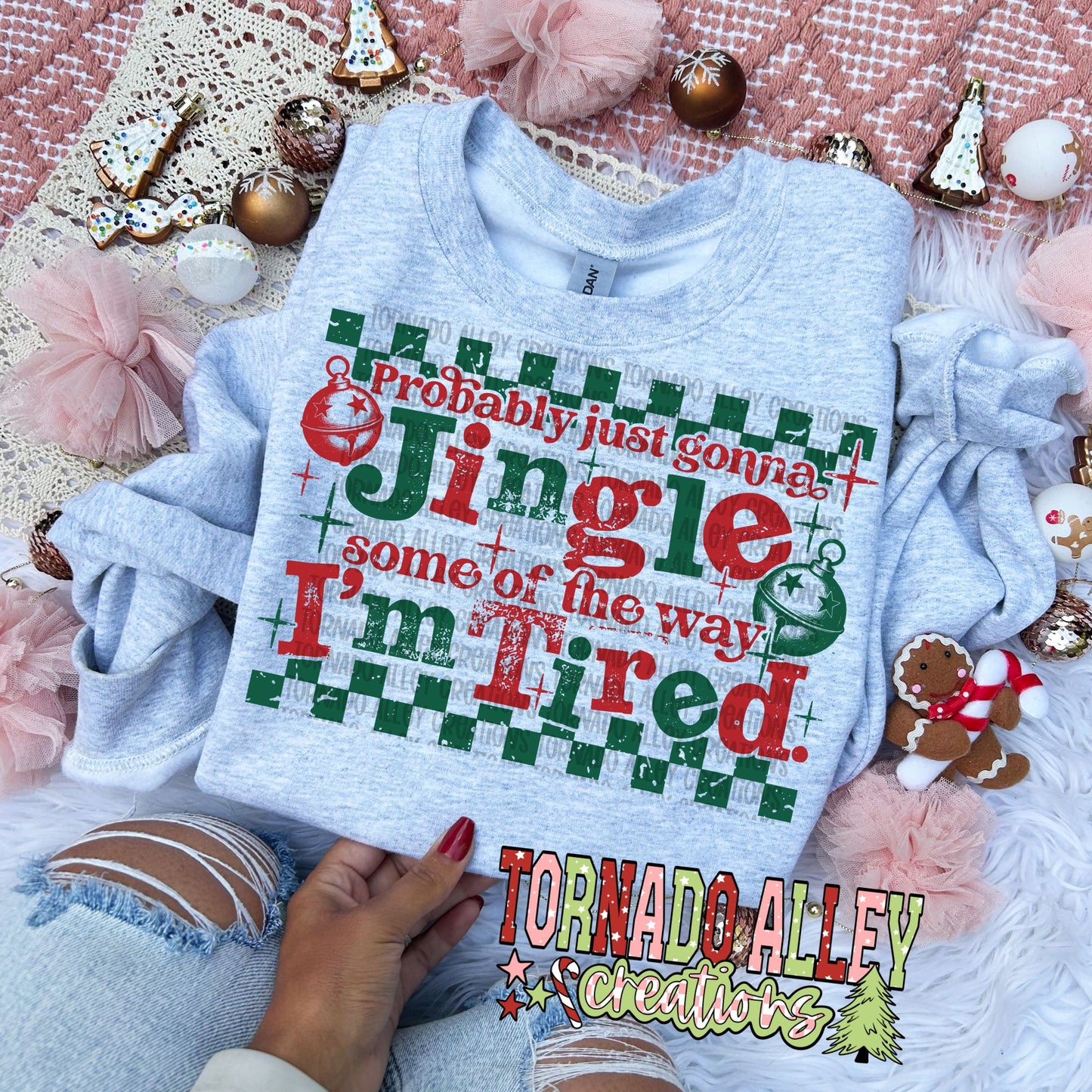 Jingle Some Of The Way Crewneck