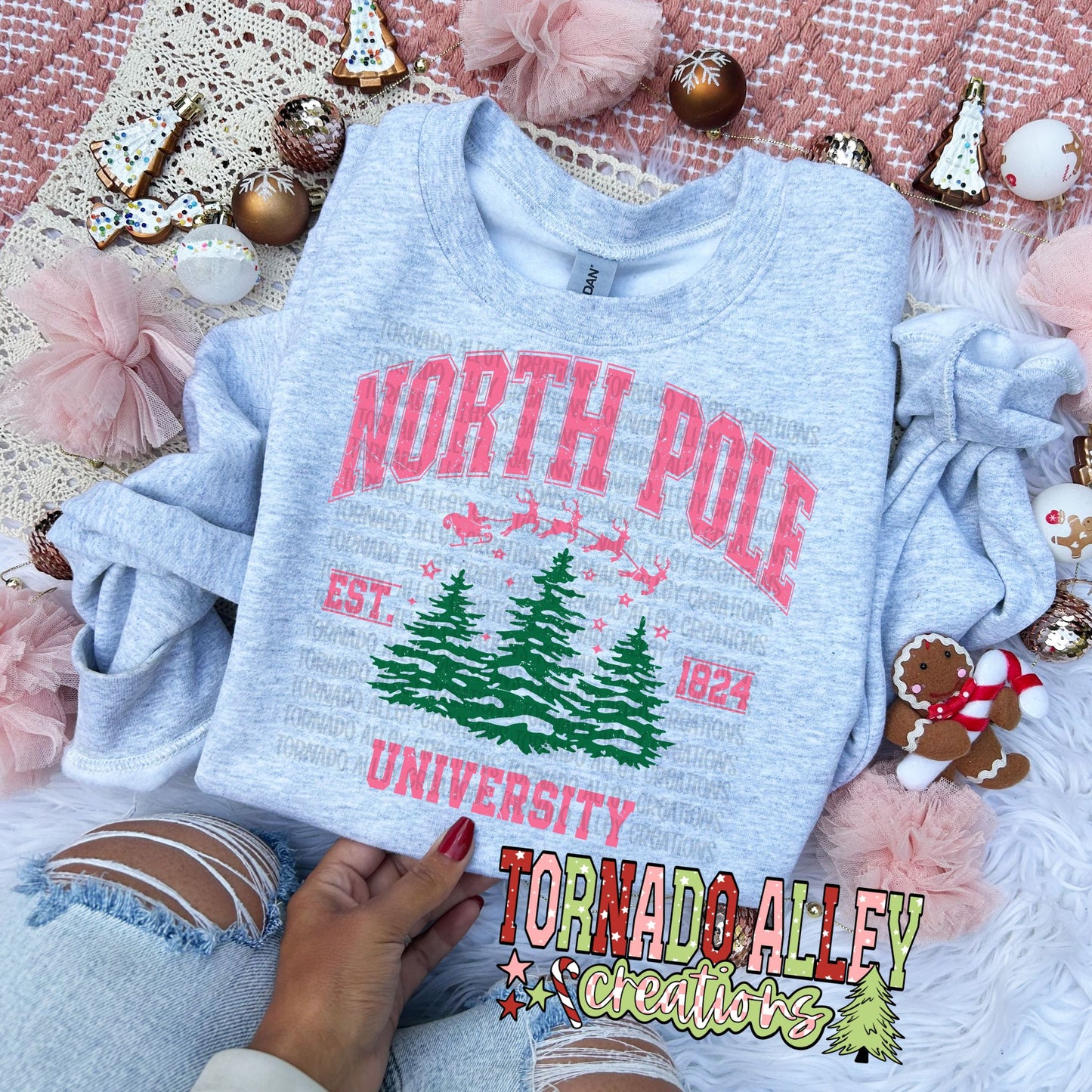 North Pole University Crewneck