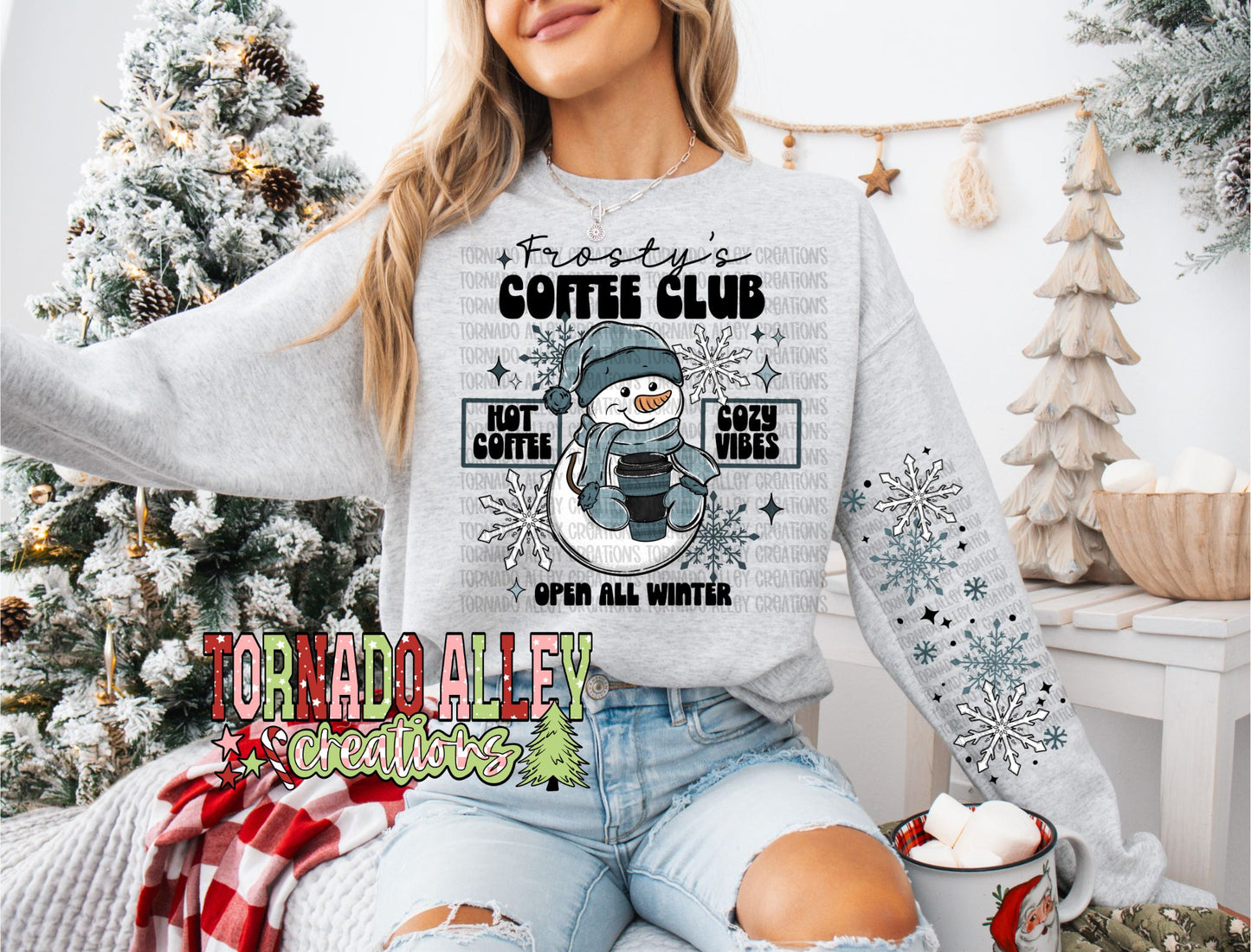 Frosty Coffee Club Crewneck