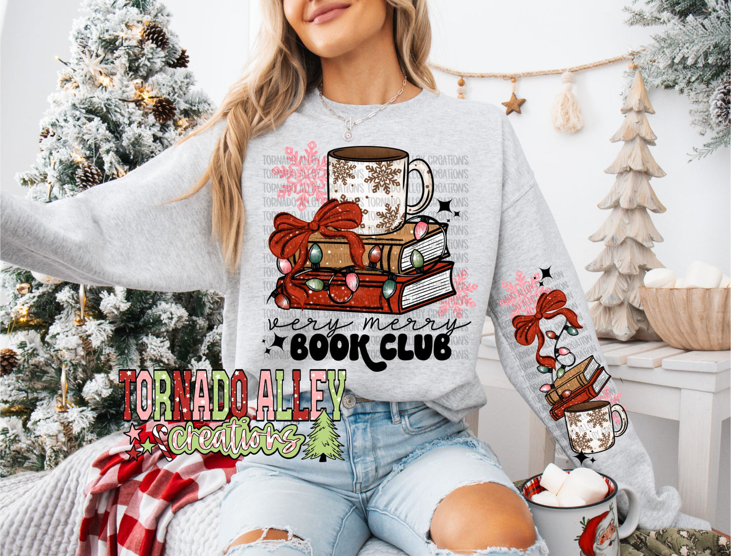 Very Merry Book Club Crewneck
