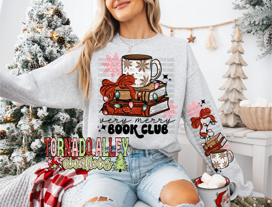Very Merry Book Club Crewneck