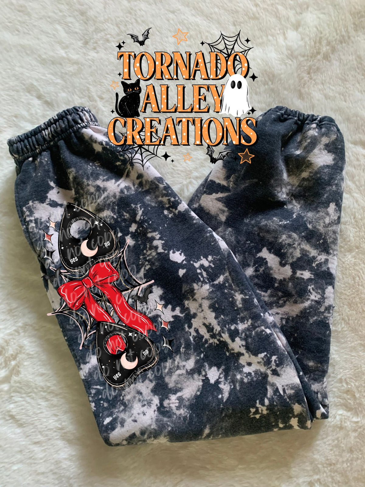Spooky Doll Sketch Sweatpants