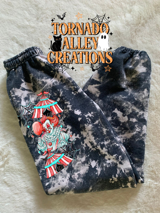 Spooky Clown Sketch Sweatpants