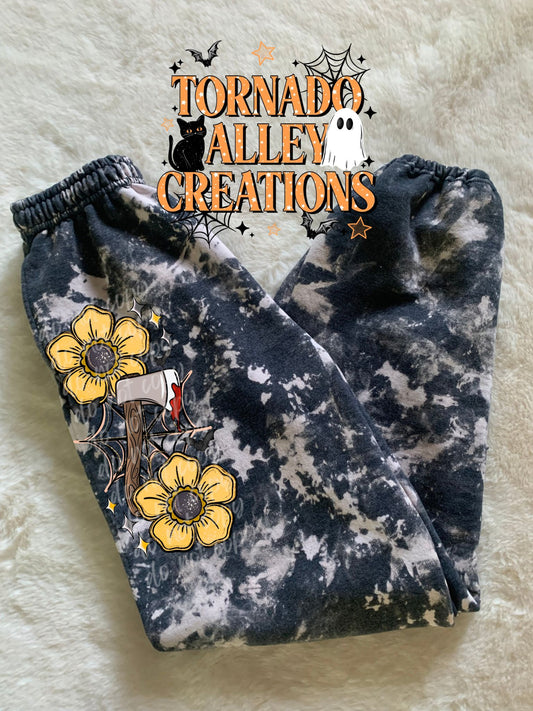 Sunflower Clown Sketch Sweatpants