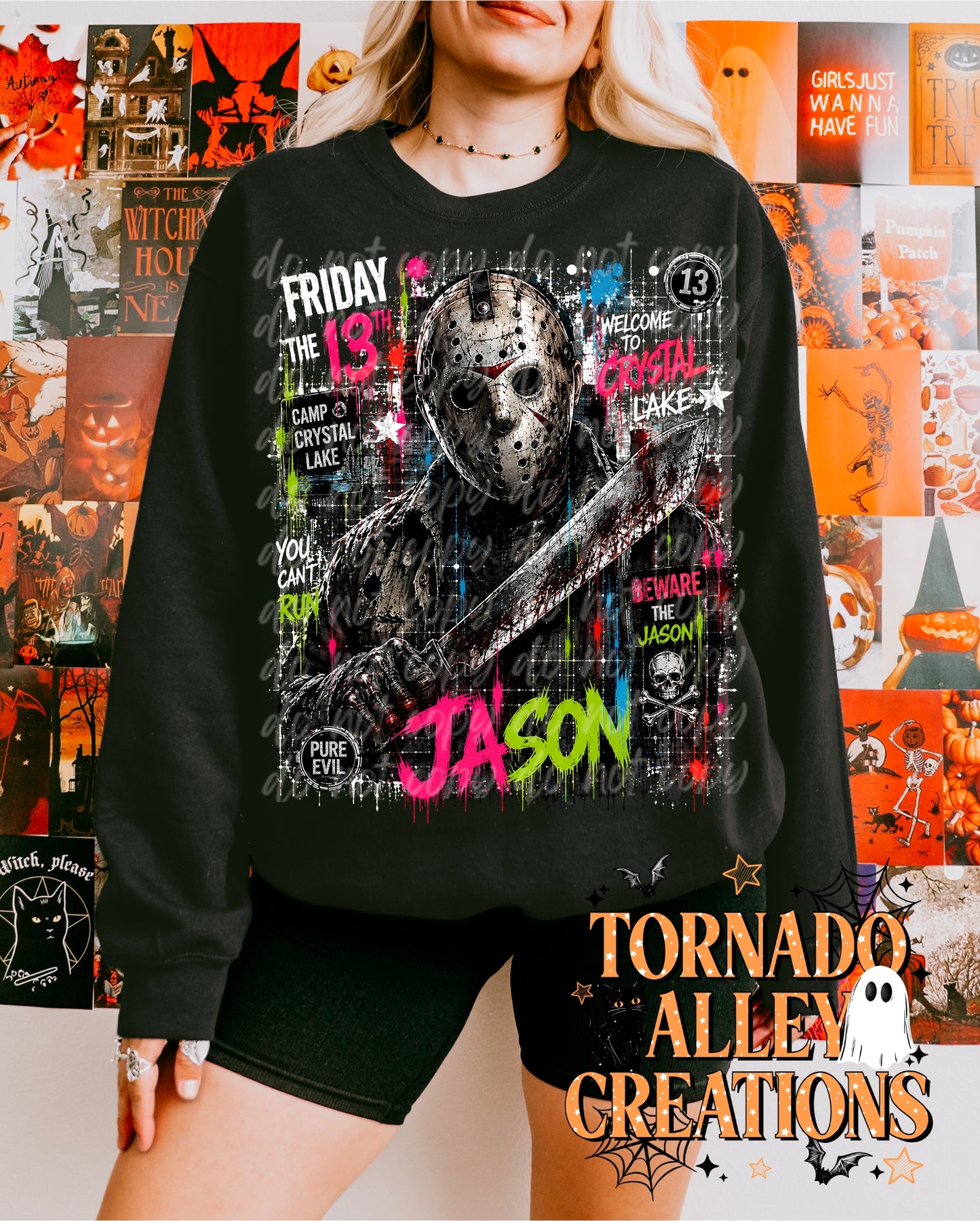 Summer Camp Slasher Crewneck