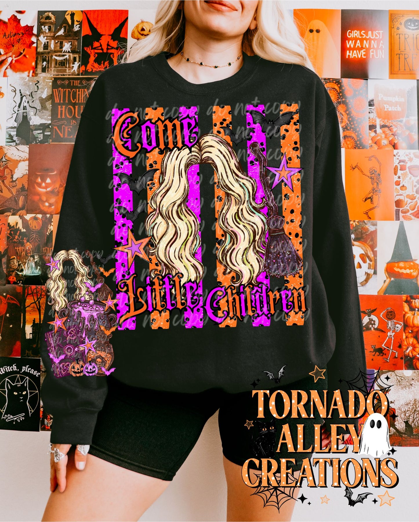 Come Little Children Crewneck
