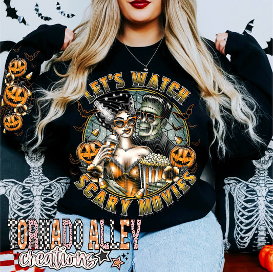 Spooky Movies Frank Crewneck