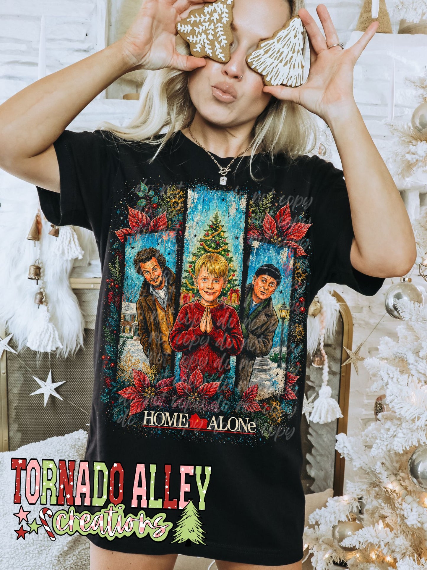 Home Christmas Tee