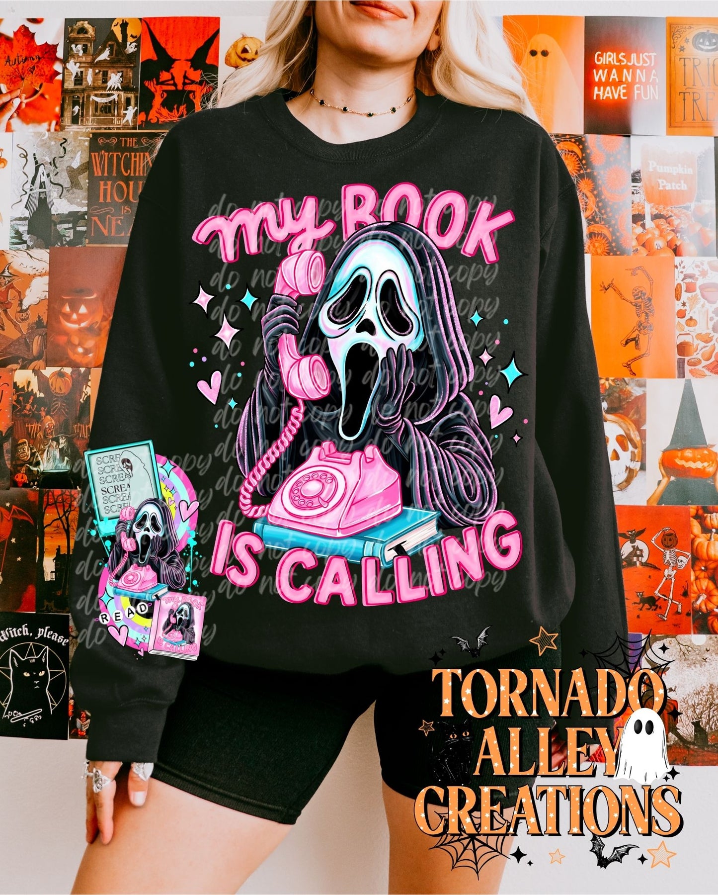 My Book is Calling Crewneck