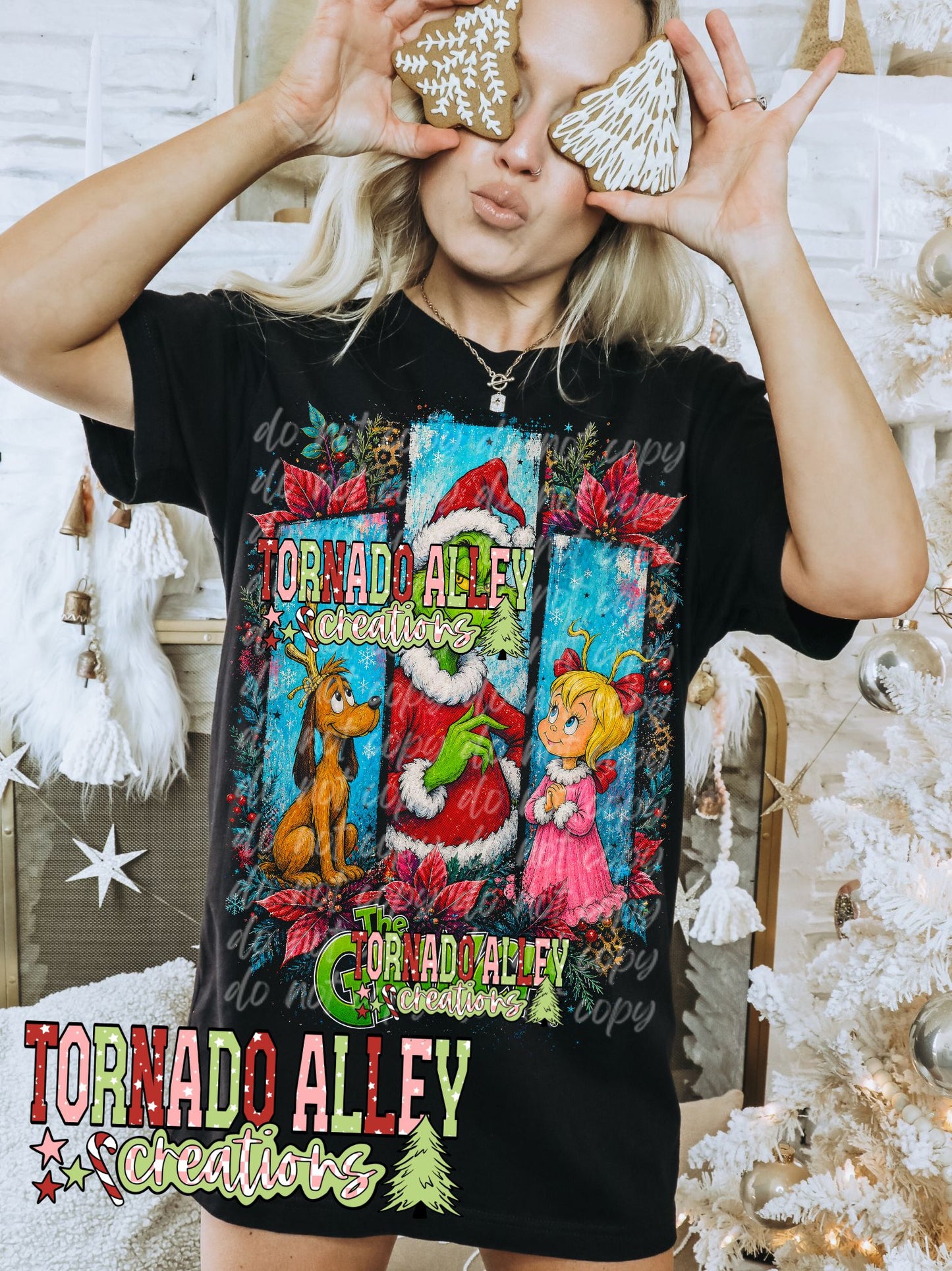 Christmas Green Guy Tee