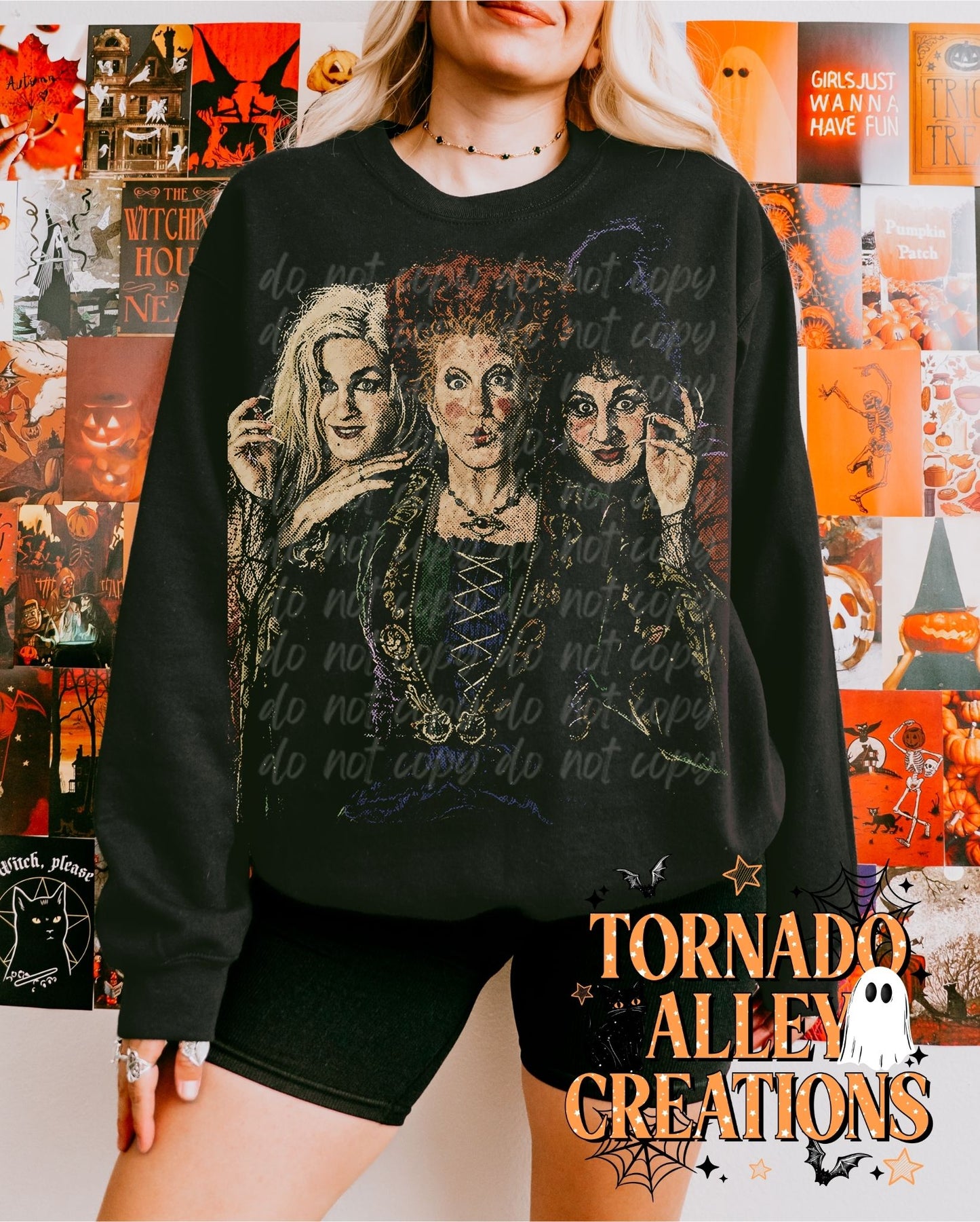 Spooky Witches Crewneck
