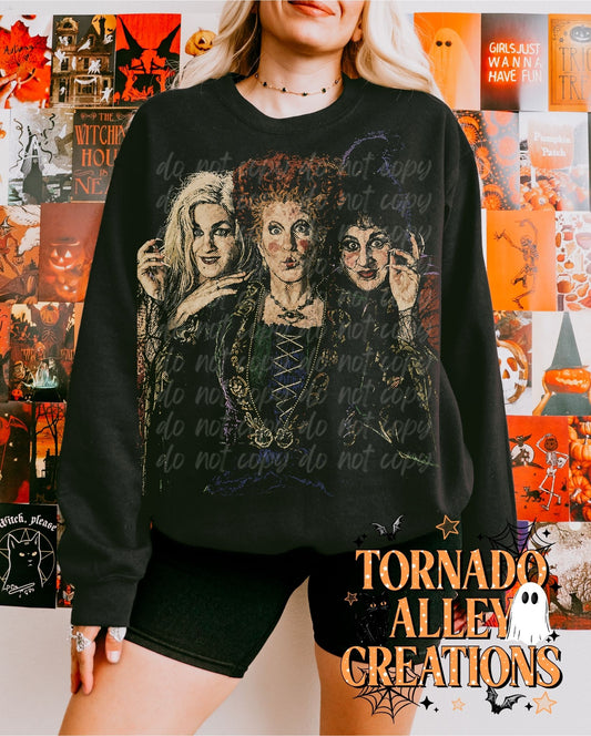 Spooky Witches Crewneck
