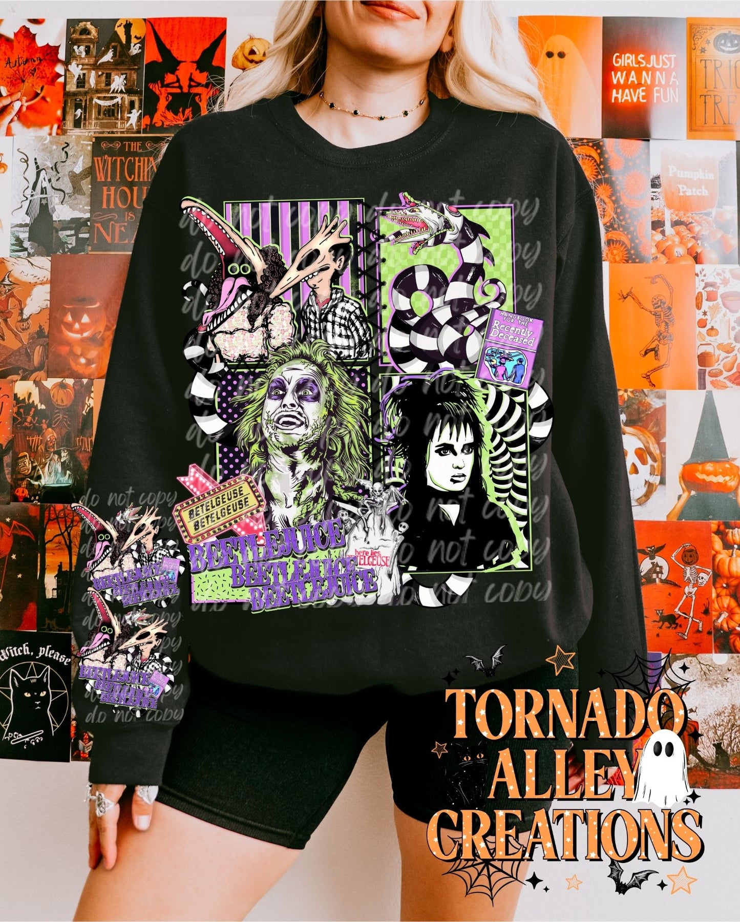 Spooky Beetle Crewneck
