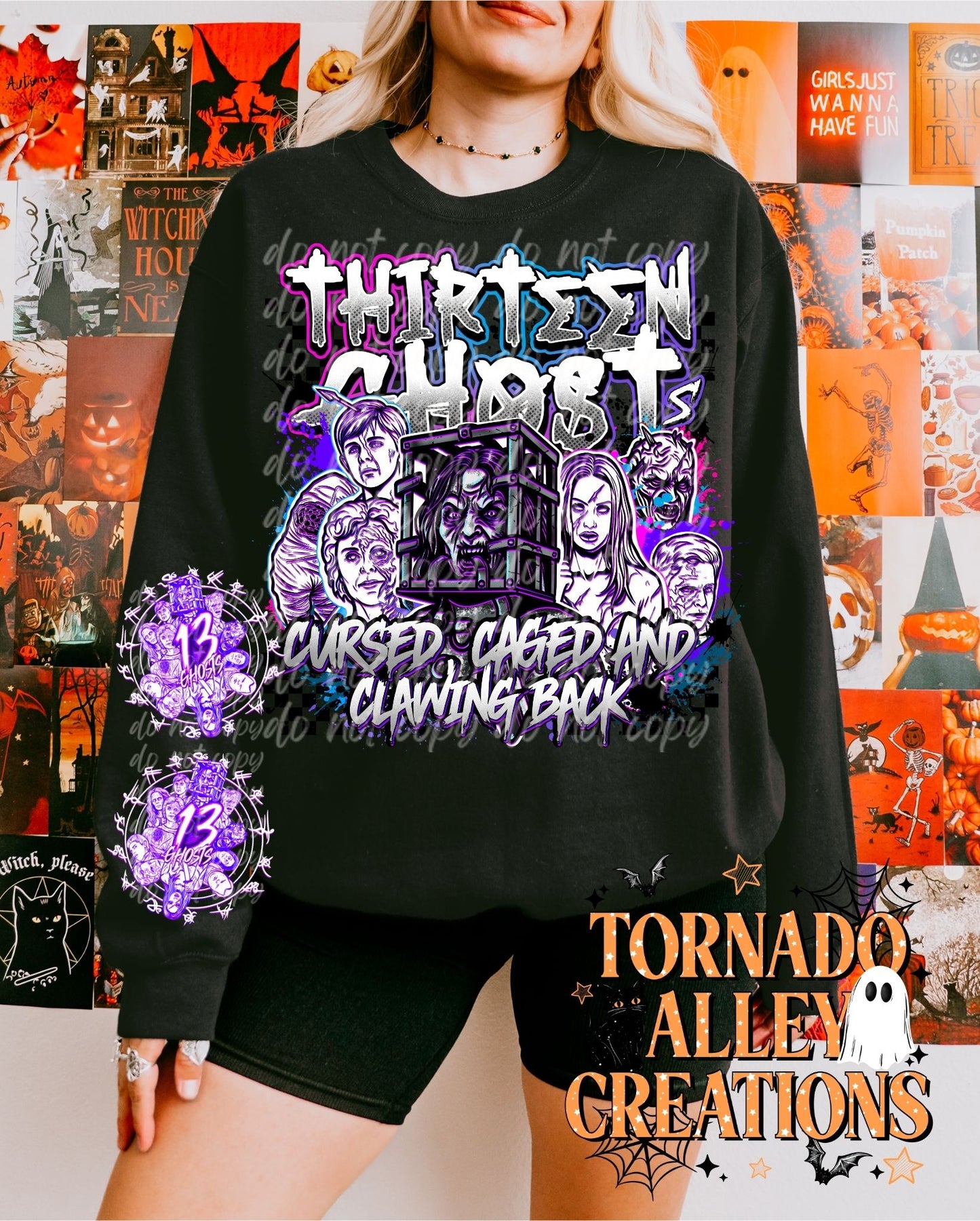 Horror Ghost Crewneck