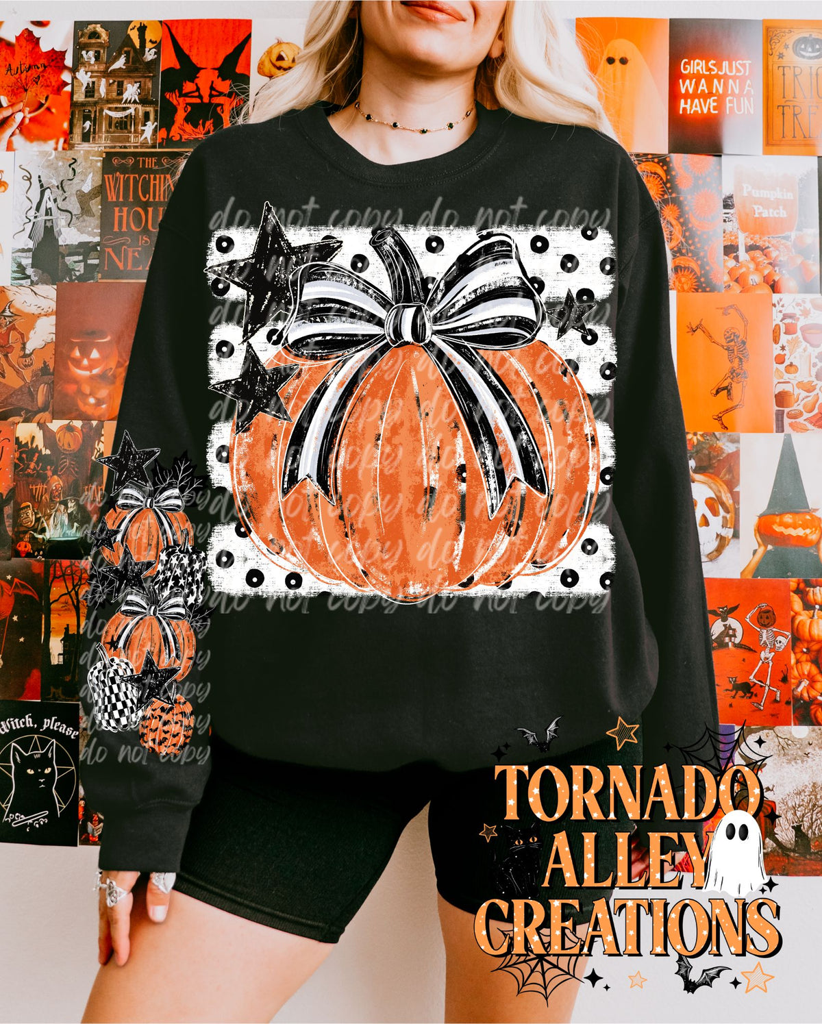 Vintage Pumpkin YOUTH Crewneck