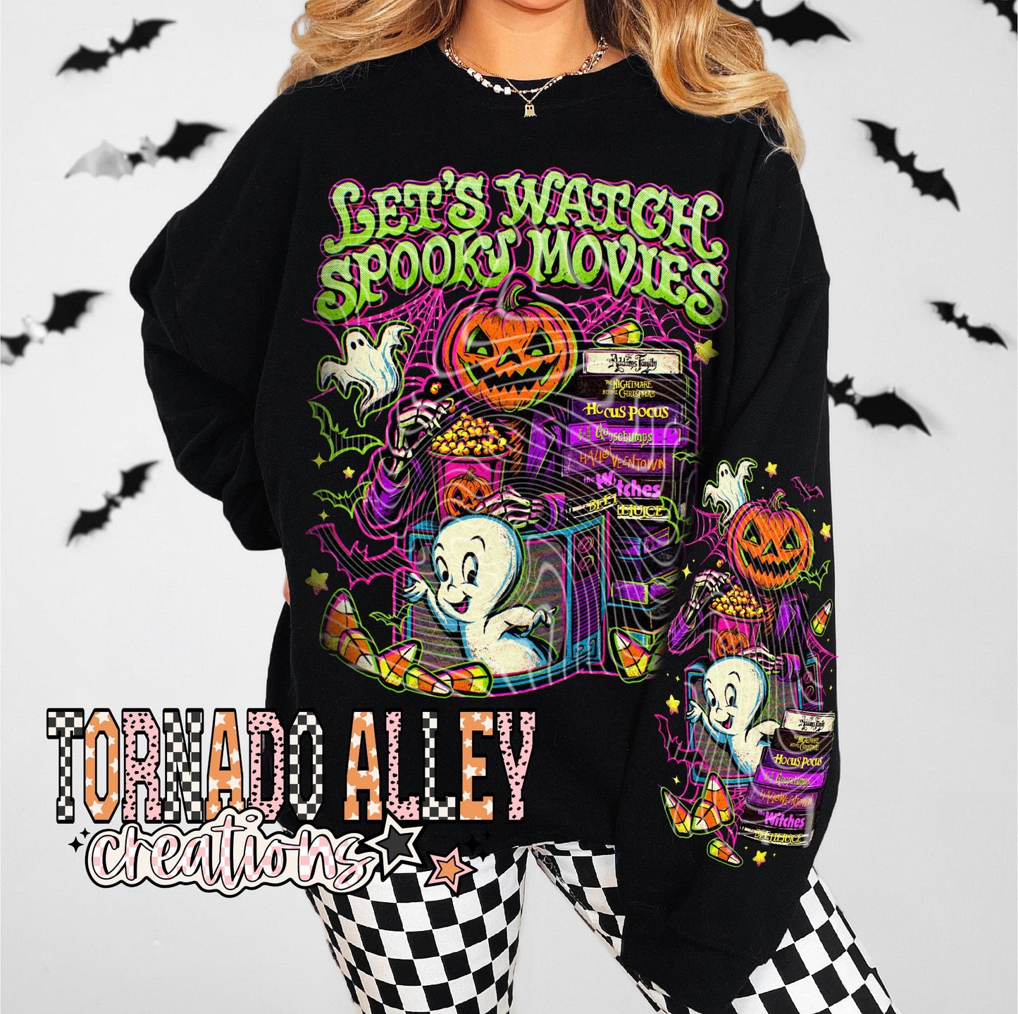 Spooky Movies Crewneck