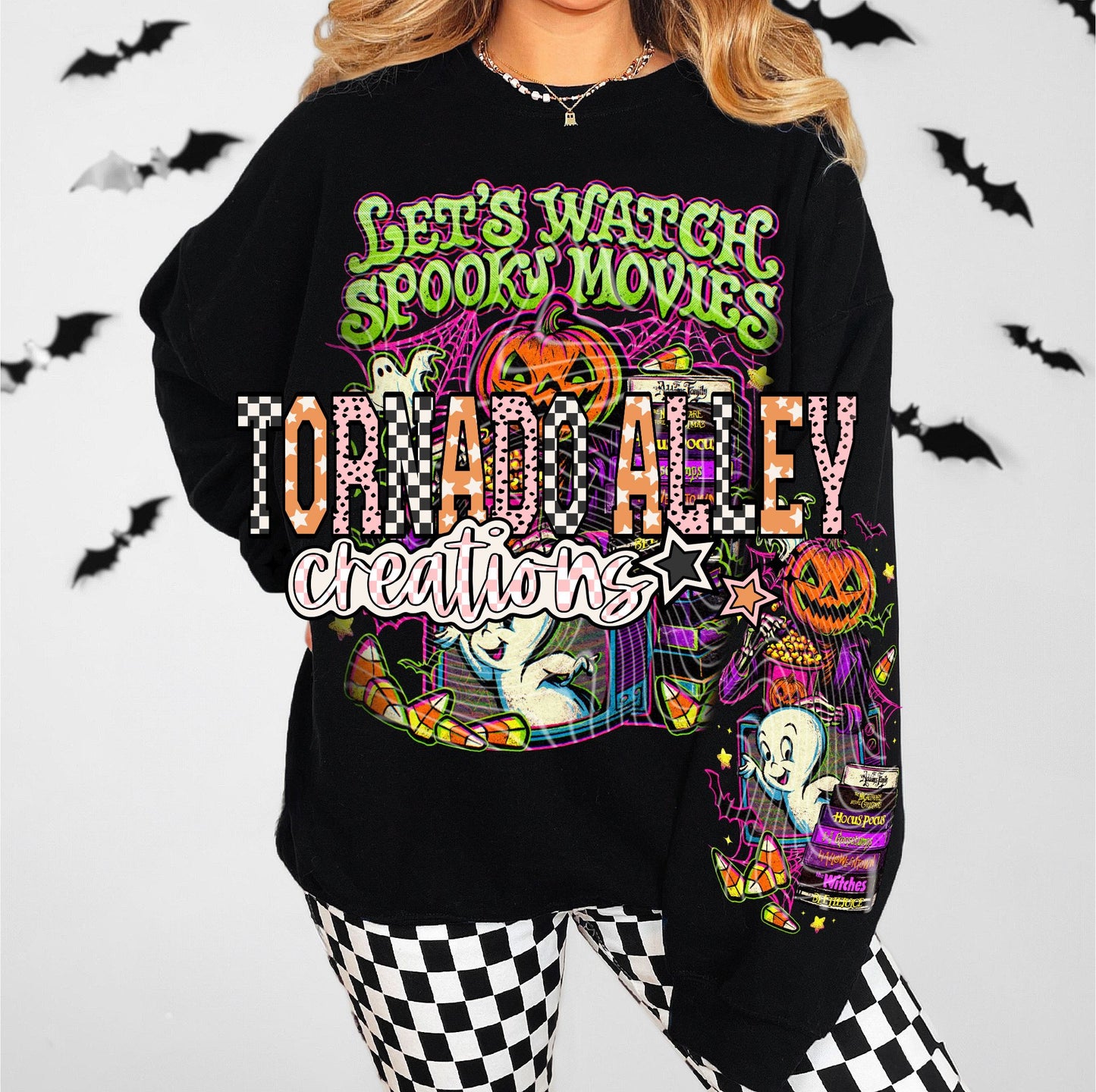 Spooky Movies Crewneck