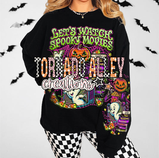 Spooky Movies Crewneck