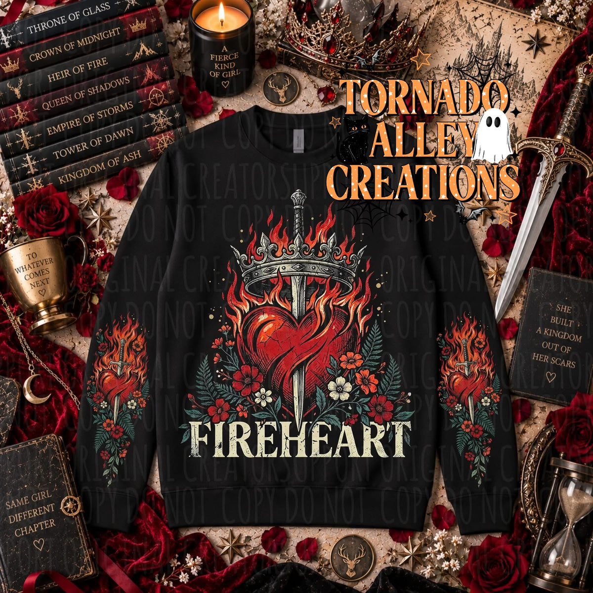 Bookish Fantasy Crewneck