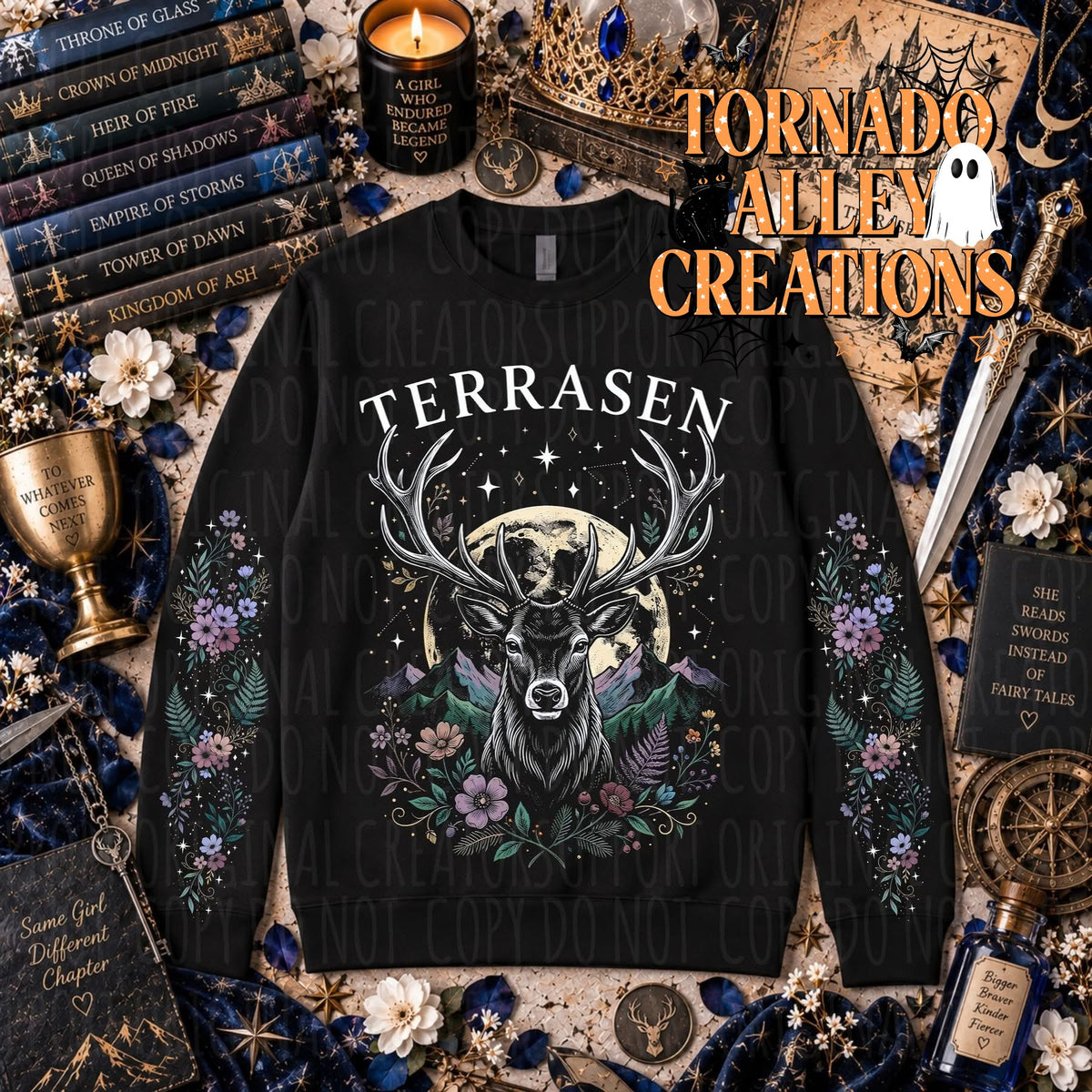 Bookish Fantasy Crewneck