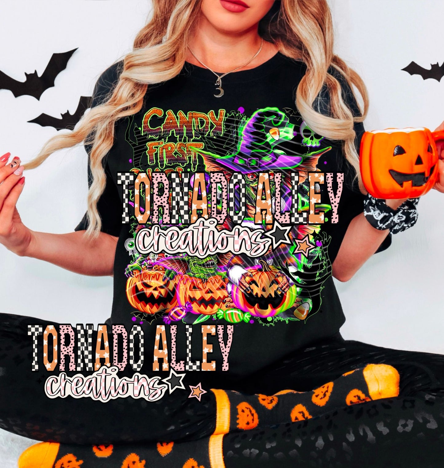 Candy First Chaos Later Tee