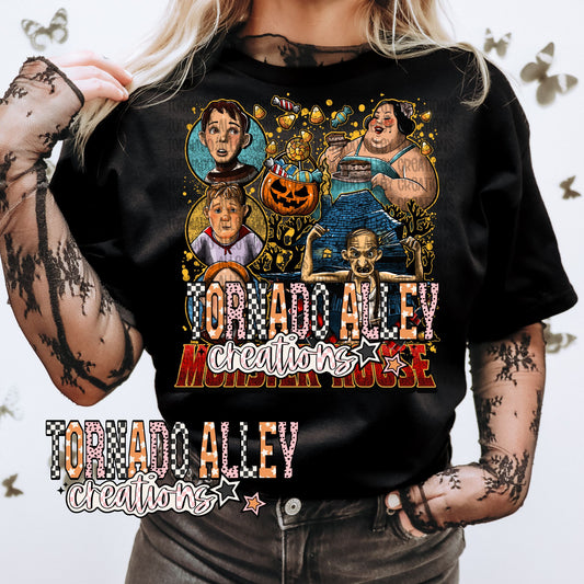 Spooky Monster House Tee