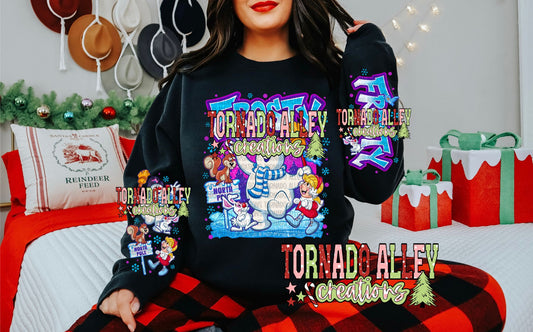 Vintage Snowman Crewneck