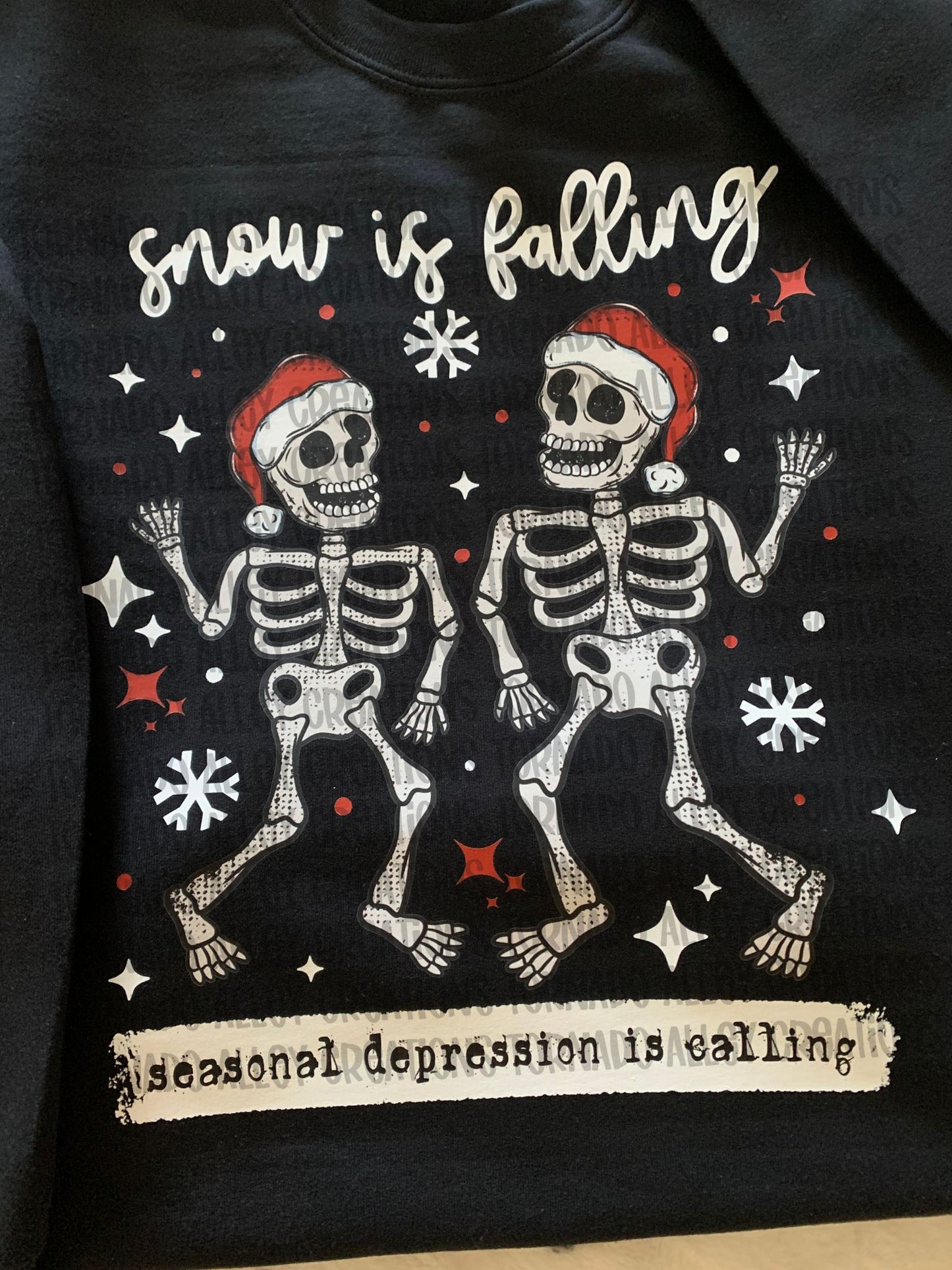 Snow is Falling Crewneck