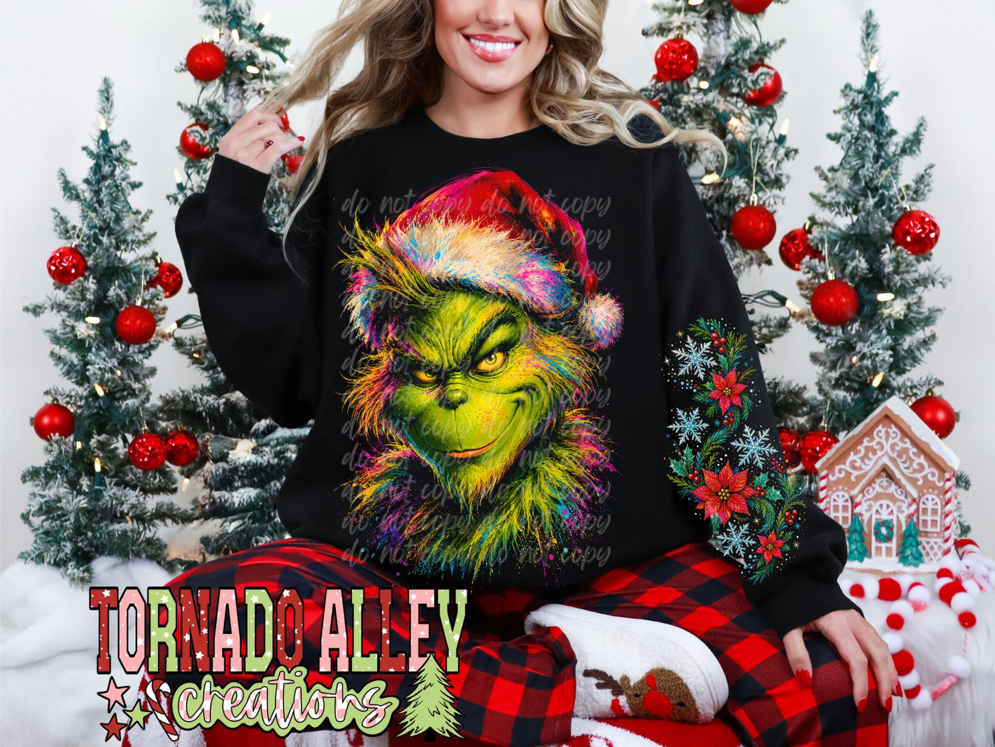 Santa Green Guy Crewneck