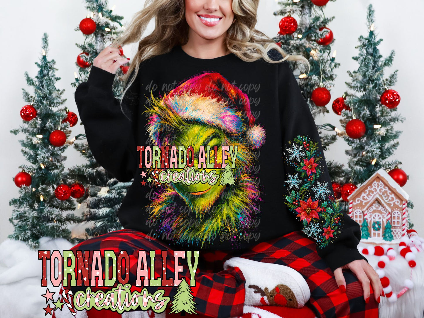 Santa Green Guy Crewneck