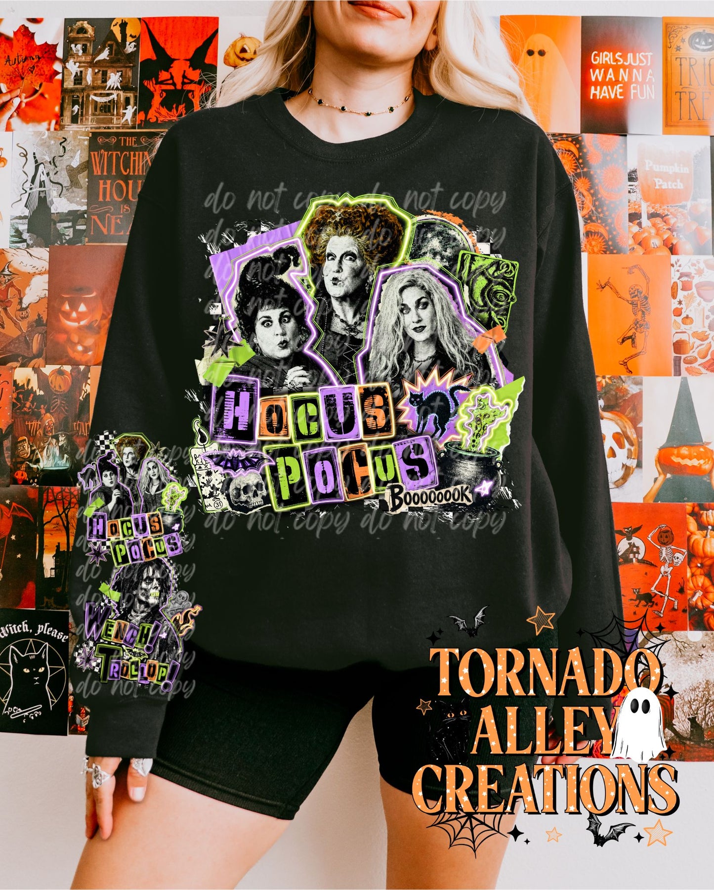 Spooky HP Witchy Crewneck