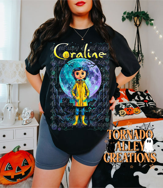 Spooky Buttons Tee